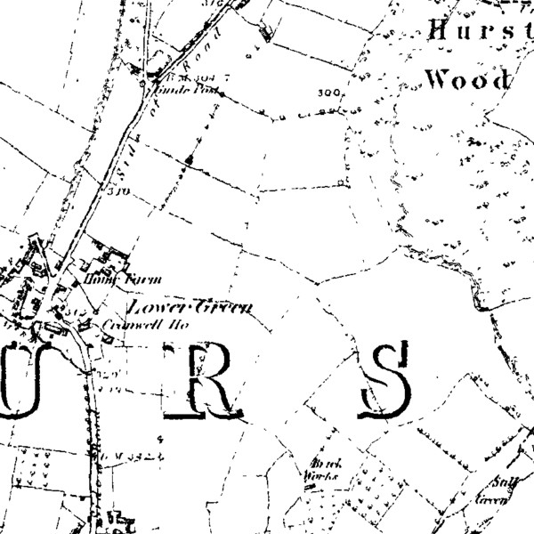 Rusthall Common map, 1878