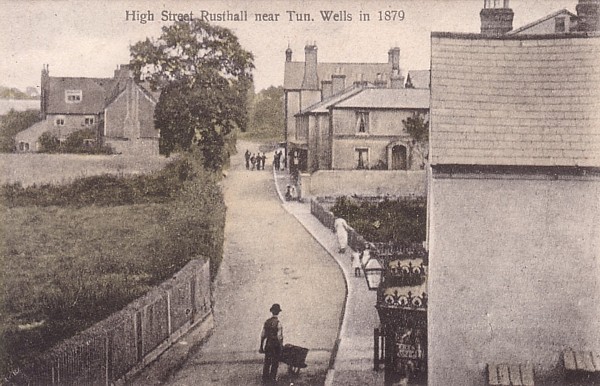Rusthall High Street in 1879